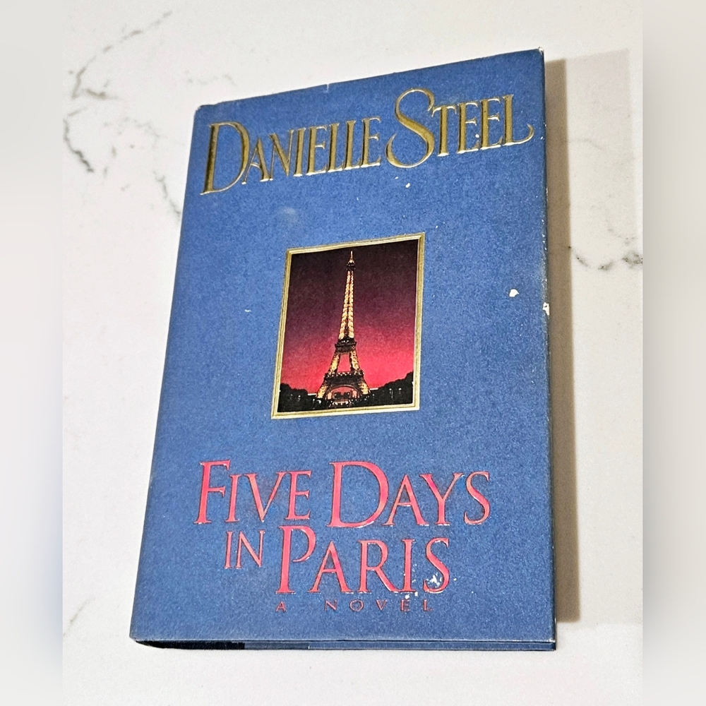 BOGO Five Days in Paris: A Novel Danielle Steel Hardcover Book Romance